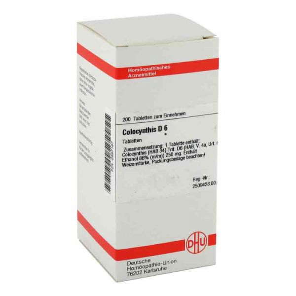 Colocynthis D 6 Tabletten (200 stk)