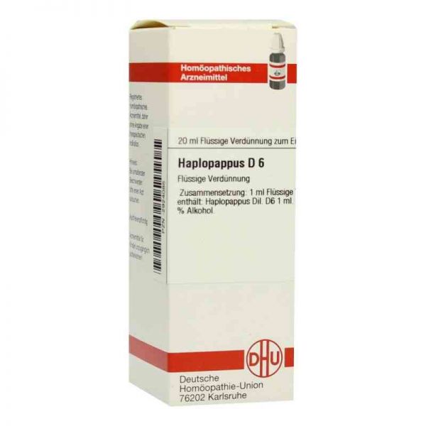 Haplopappus D 6 Dilution (20 ml)