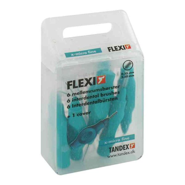 Tandex Flexi Interdental Bürsten türkis 0,35mm (6 stk)