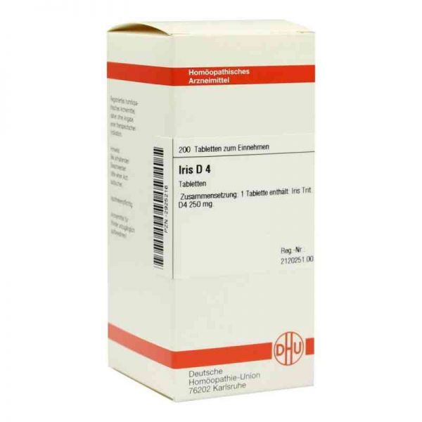 Iris D 4 Tabletten (200 stk)