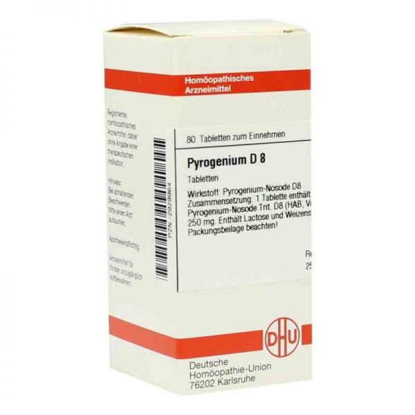 Pyrogenium D 8 Tabletten (80 stk)