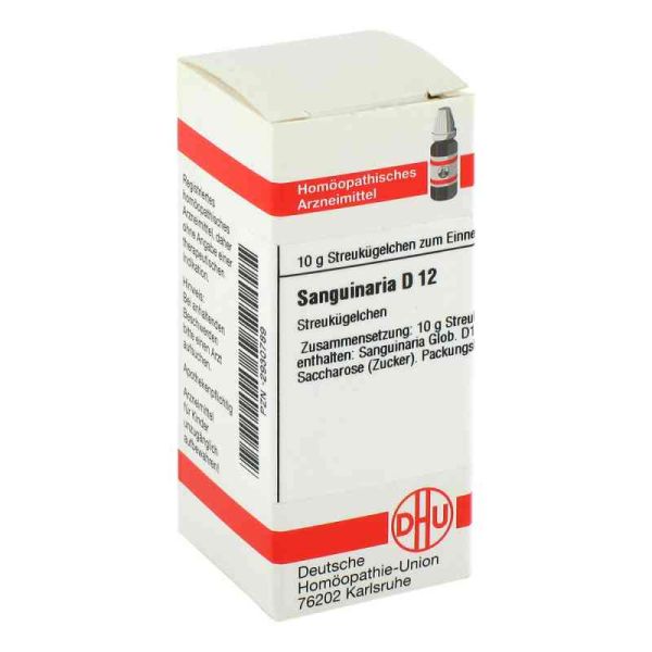 Sanguinaria D 12 Globuli (10 g)