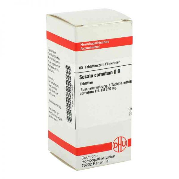 Secale Cornutum D 8 Tabletten (80 stk)