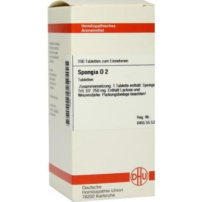 Spongia D 2 Tabletten (200 stk)