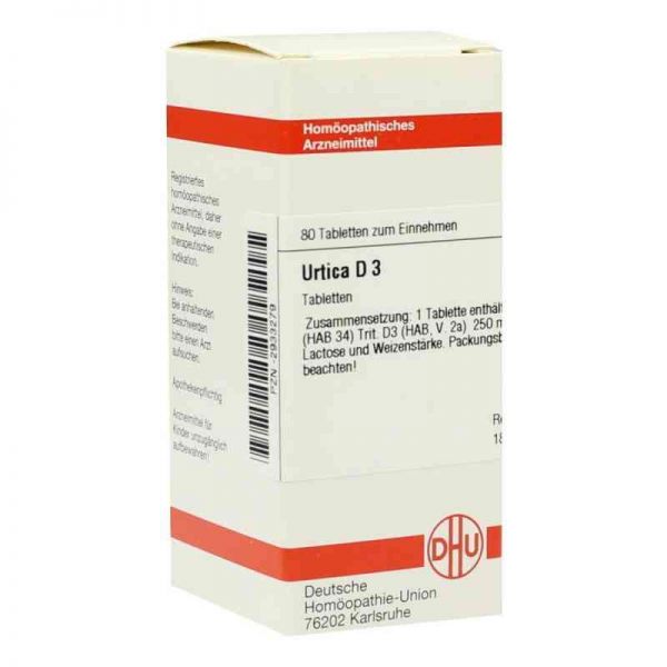 Urtica D 3 Tabletten (80 stk)