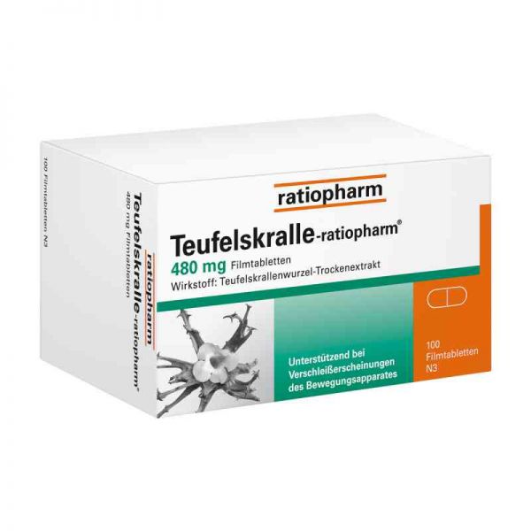 TEUFELSKRALLE-ratiopharm (100 stk)