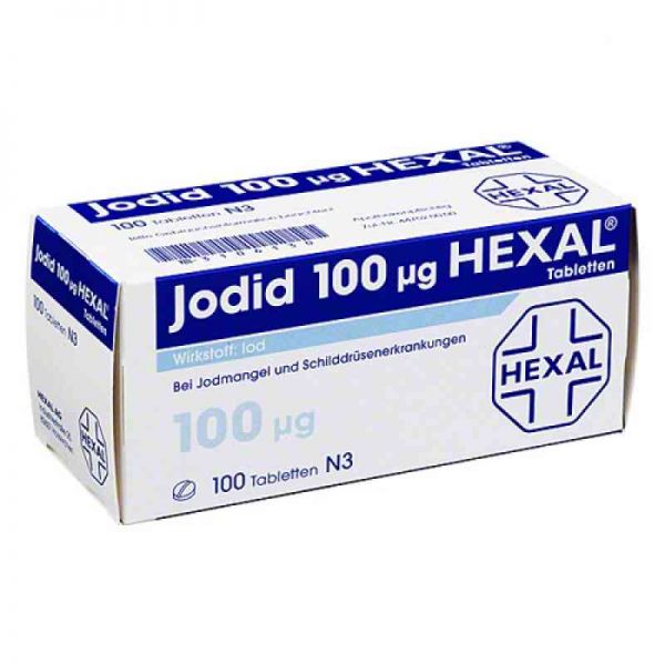 Jodid 100μg HEXAL (100 stk)