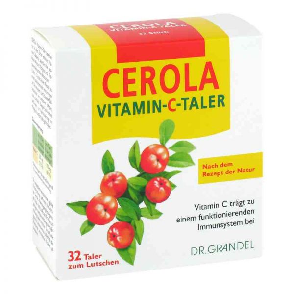 Cerola Vitamin C Taler Grandel (32 stk)