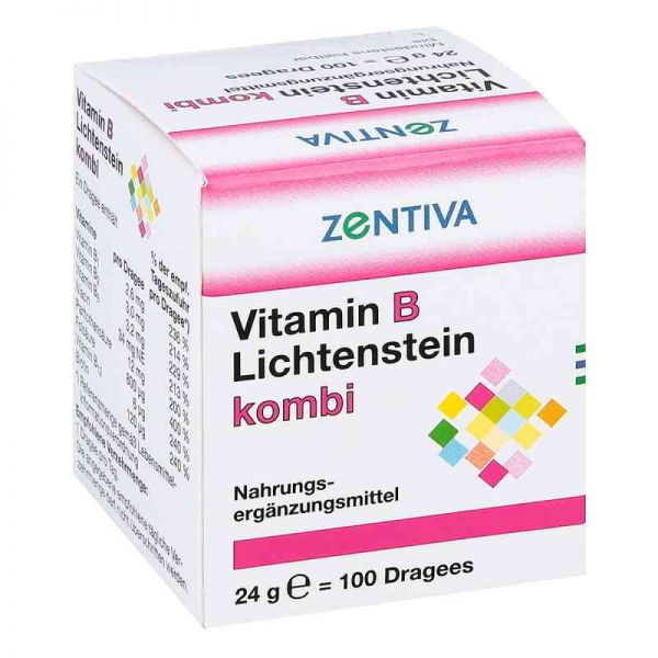 Vitamin B Lichtenstein Kombi Dragees (100 stk)