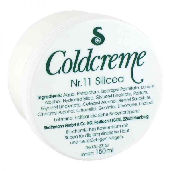 Coldcreme Nummer 11 Silicea (150 ml)