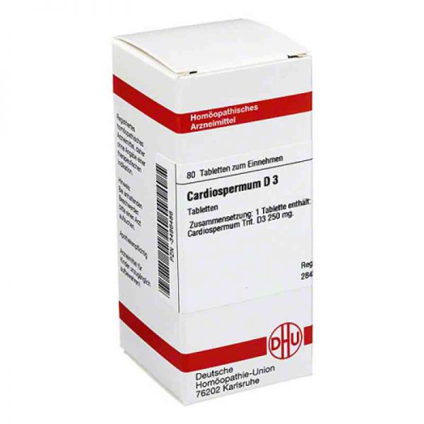 Cardiospermum D 3 Tabletten (80 stk)