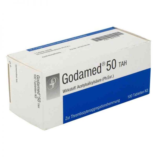 Godamed 50mg ASS TAH (100 stk)