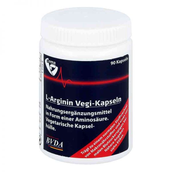 L-arginin Kapseln (90 stk)