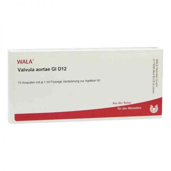 Valvula Aortae Gl D 12 Ampullen (10X1 ml)