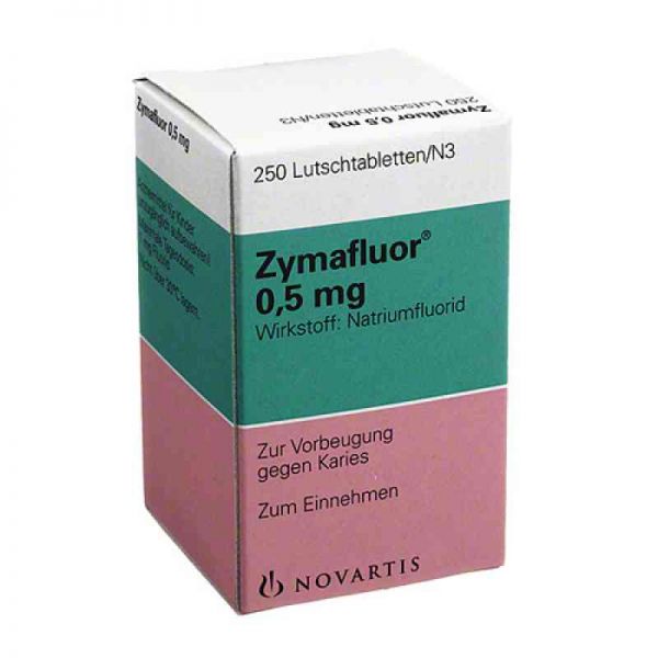 Zymafluor 0,5mg (250 stk)