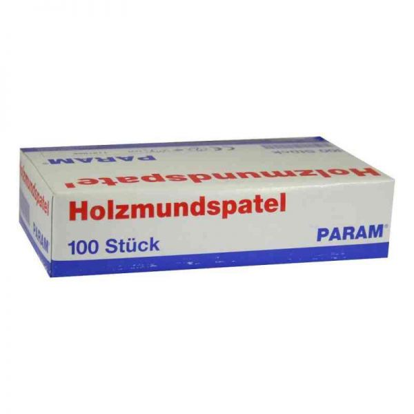 Mundspatel Holz Karton (100 stk)