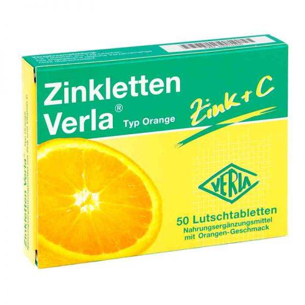 Zinkletten Verla Orange Lutschtabletten (50 stk)