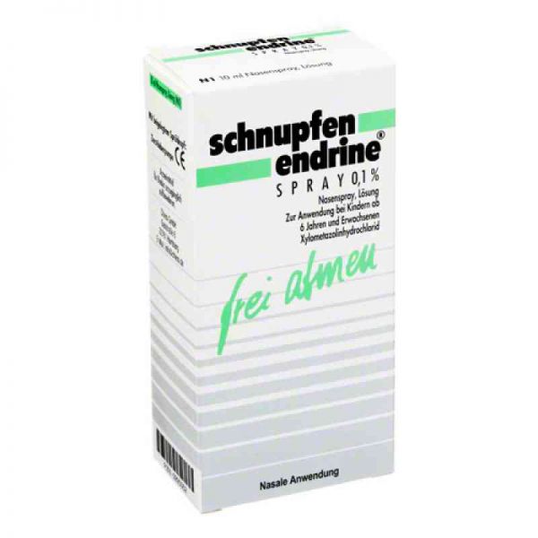 Schnupfen endrine 0,1% (10 ml)