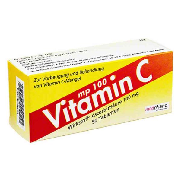 Vitamin C 100 mg Dragees (50 stk)