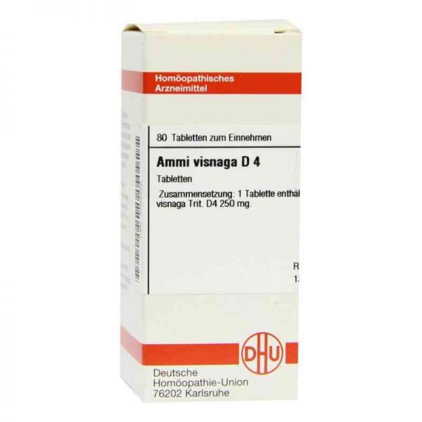 Ammi Visnaga D 4 Tabletten (80 stk)