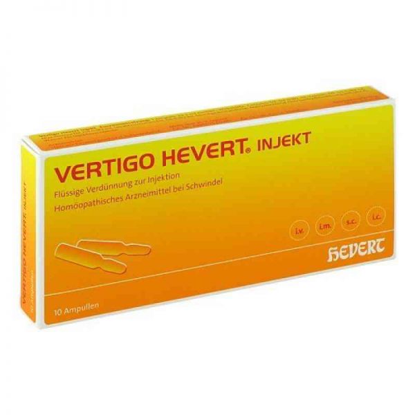 Vertigo Hevert Injekt Ampullen (10 stk)