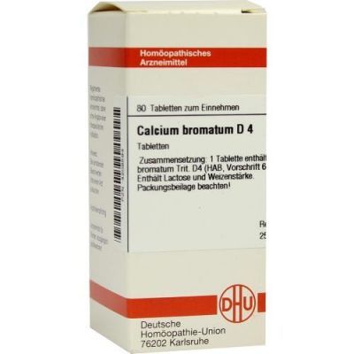 Calcium Bromatum D 4 Tabletten (80 stk)