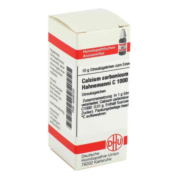 Calcium Carbonicum C 1000 Globuli Hahnemanni (10 g)