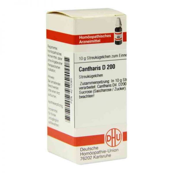 Cantharis D 200 Globuli (10 g)