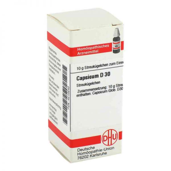 Capsicum D 30 Globuli (10 g)