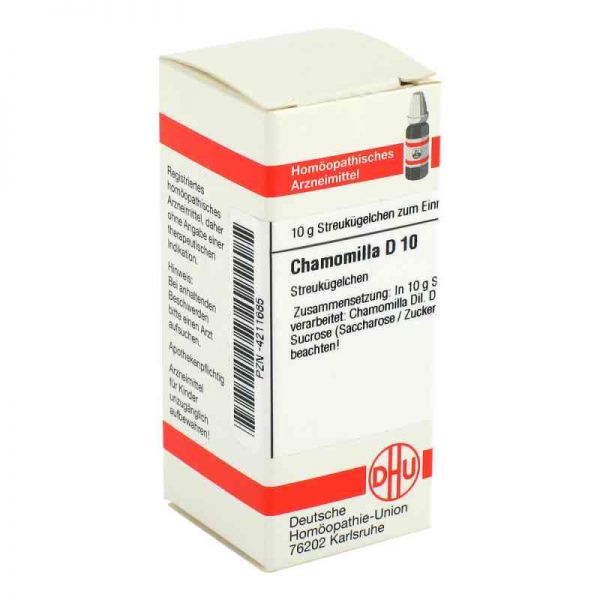 Chamomilla D 10 Globuli (10 g)