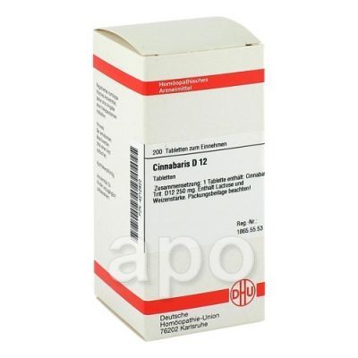 Cinnabaris D 12 Tabletten (200 stk)