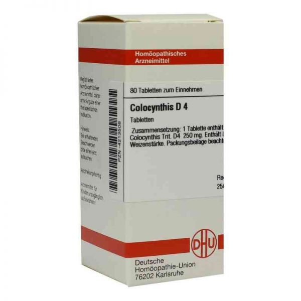 Colocynthis D 4 Tabletten (80 stk)