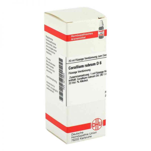 Corallium Rubrum D 6 Dilution (20 ml)