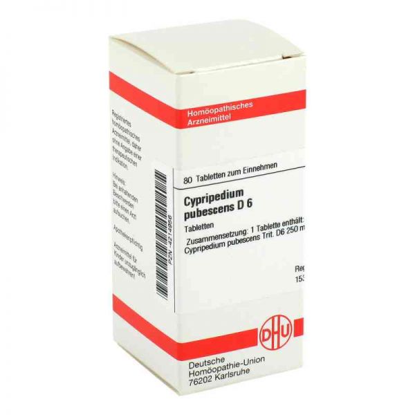 Cypripedium Pubescens D 6 Tabletten (80 stk)