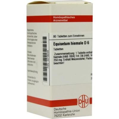 Equisetum Hiemale D 6 Tabletten (80 stk)