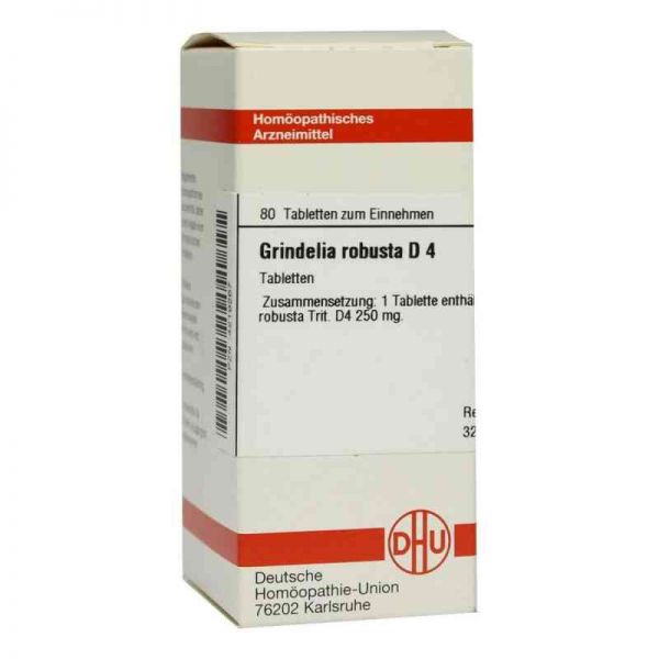 Grindelia Robusta D 4 Tabletten (80 stk)