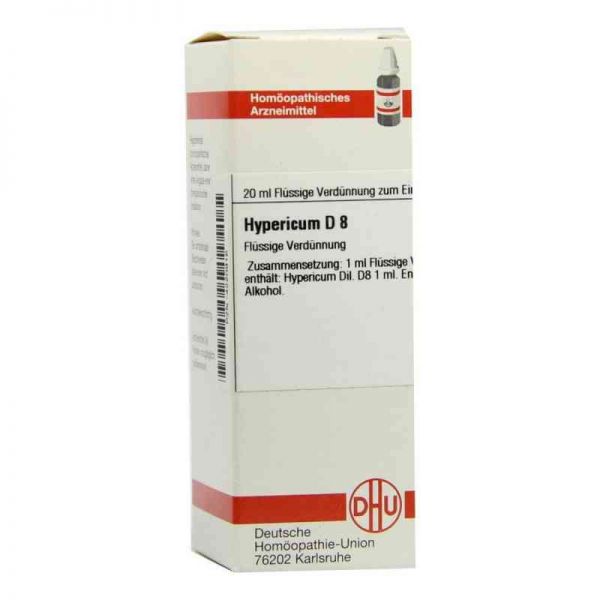 Hypericum D 8 Dilution (20 ml)