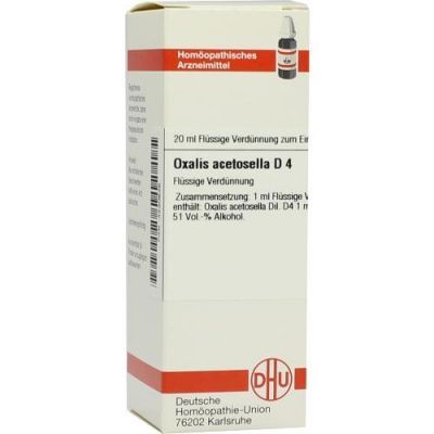 Oxalis Acetosella D 4 Dilution (20 ml)