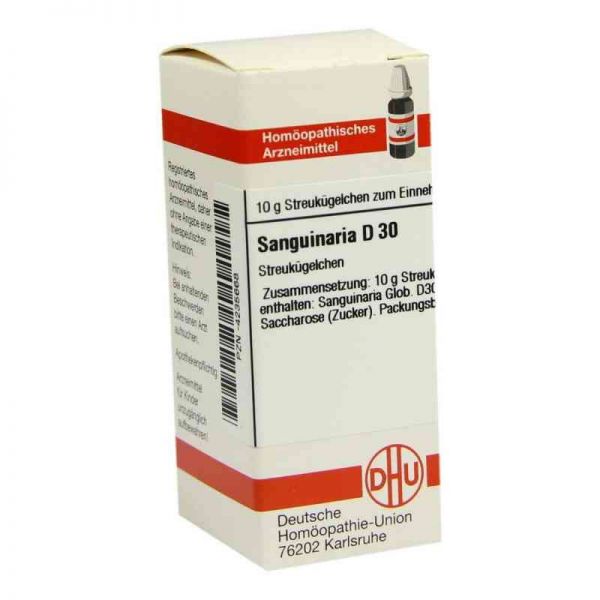 Sanguinaria D 30 Globuli (10 g)