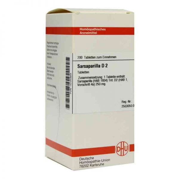 Sarsaparilla D 2 Tabletten (200 stk)