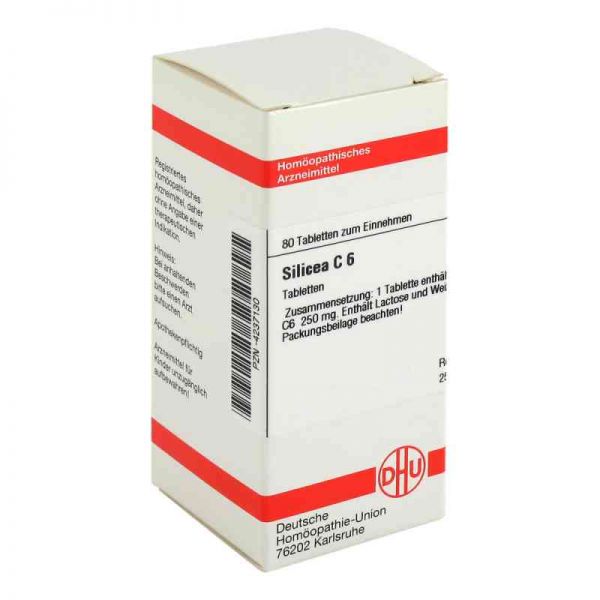 Silicea C 6 Tabletten (80 stk)