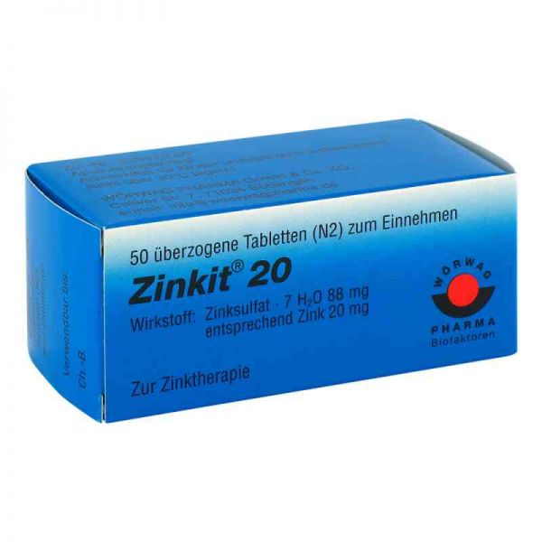 Zinkit 20 (50 stk)