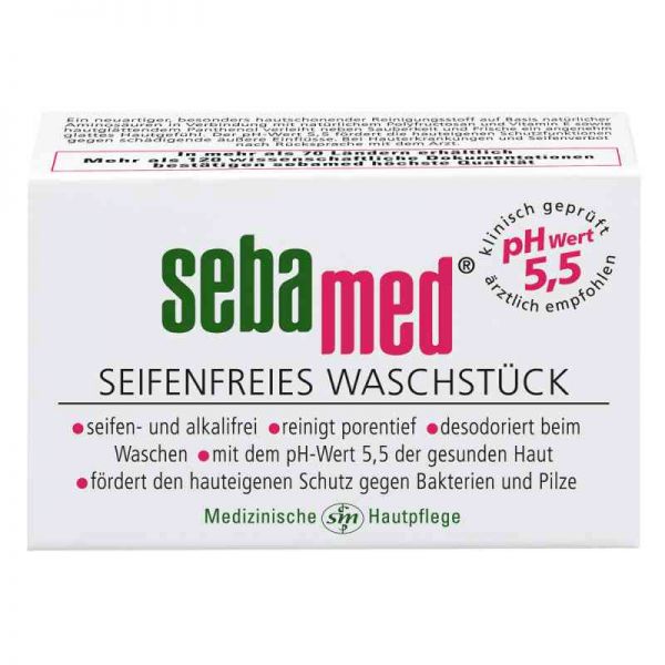 Sebamed seifenfreies Waschstück (50 g)