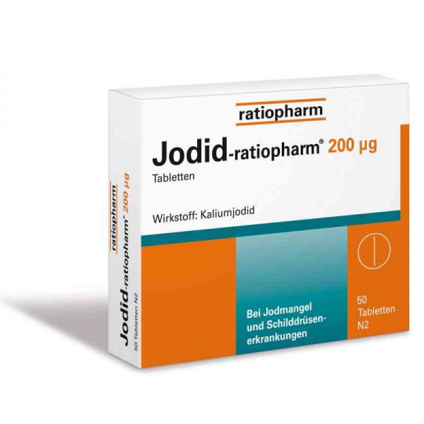 Jodid-ratiopharm 200μg (50 stk)