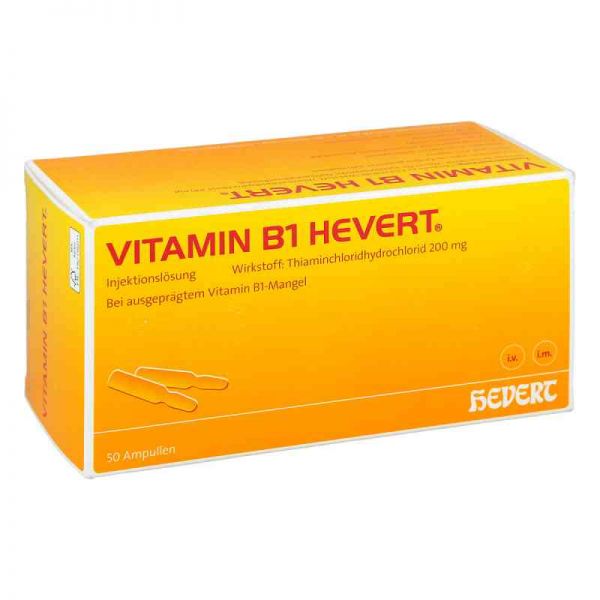 Vitamin B1 Hevert Ampullen (50 stk)