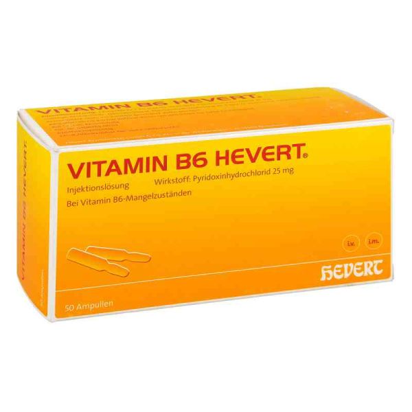 Vitamin B6 Hevert Ampullen (50X2 ml)