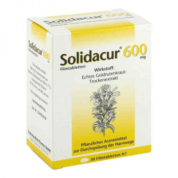 Solidacur 600mg (50 stk)