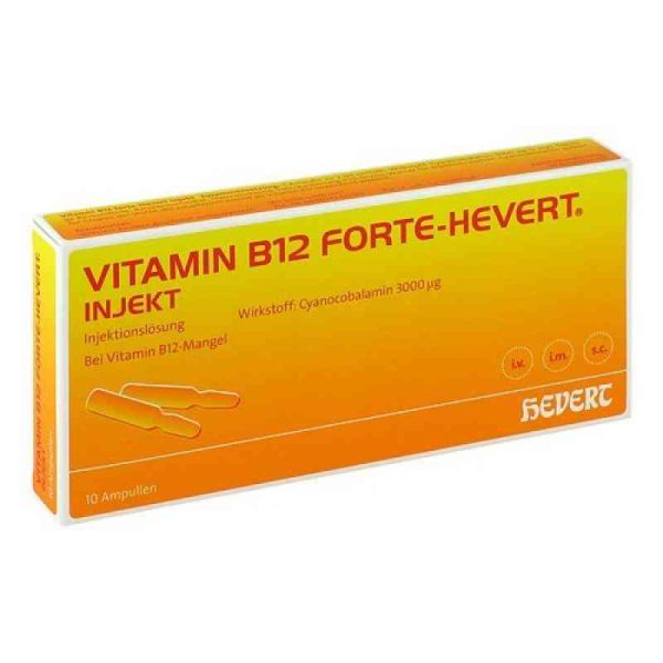 Vitamin B12 Hevert forte Injekt Ampullen (10X2 ml)