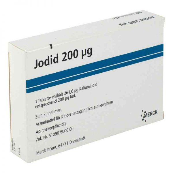 Jodid 200 Mikrogramm (50 stk)