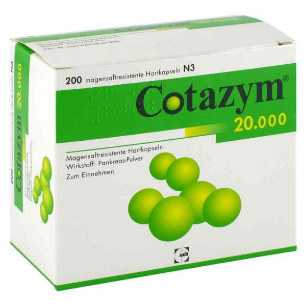 Cotazym 20000 (200 stk)